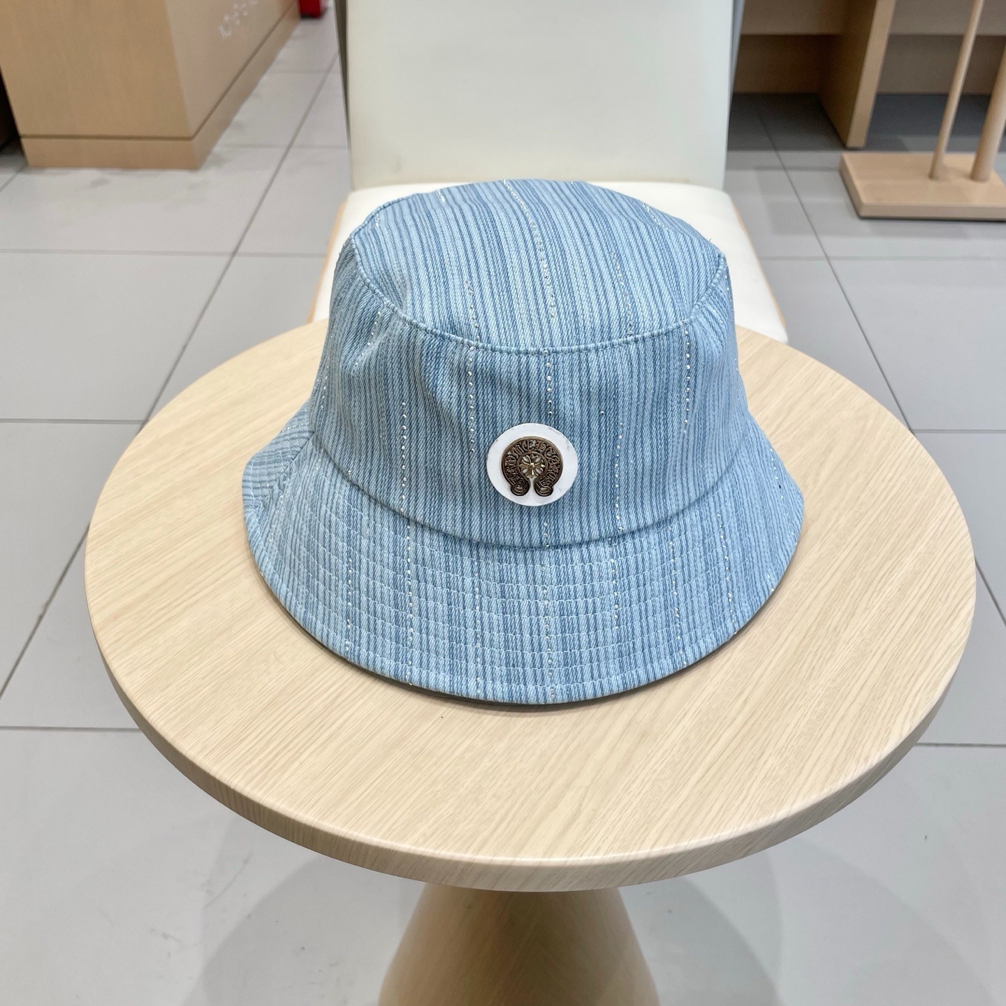 クロムハーツ「Chrome Hearts」クロスエンブレム バケットハット