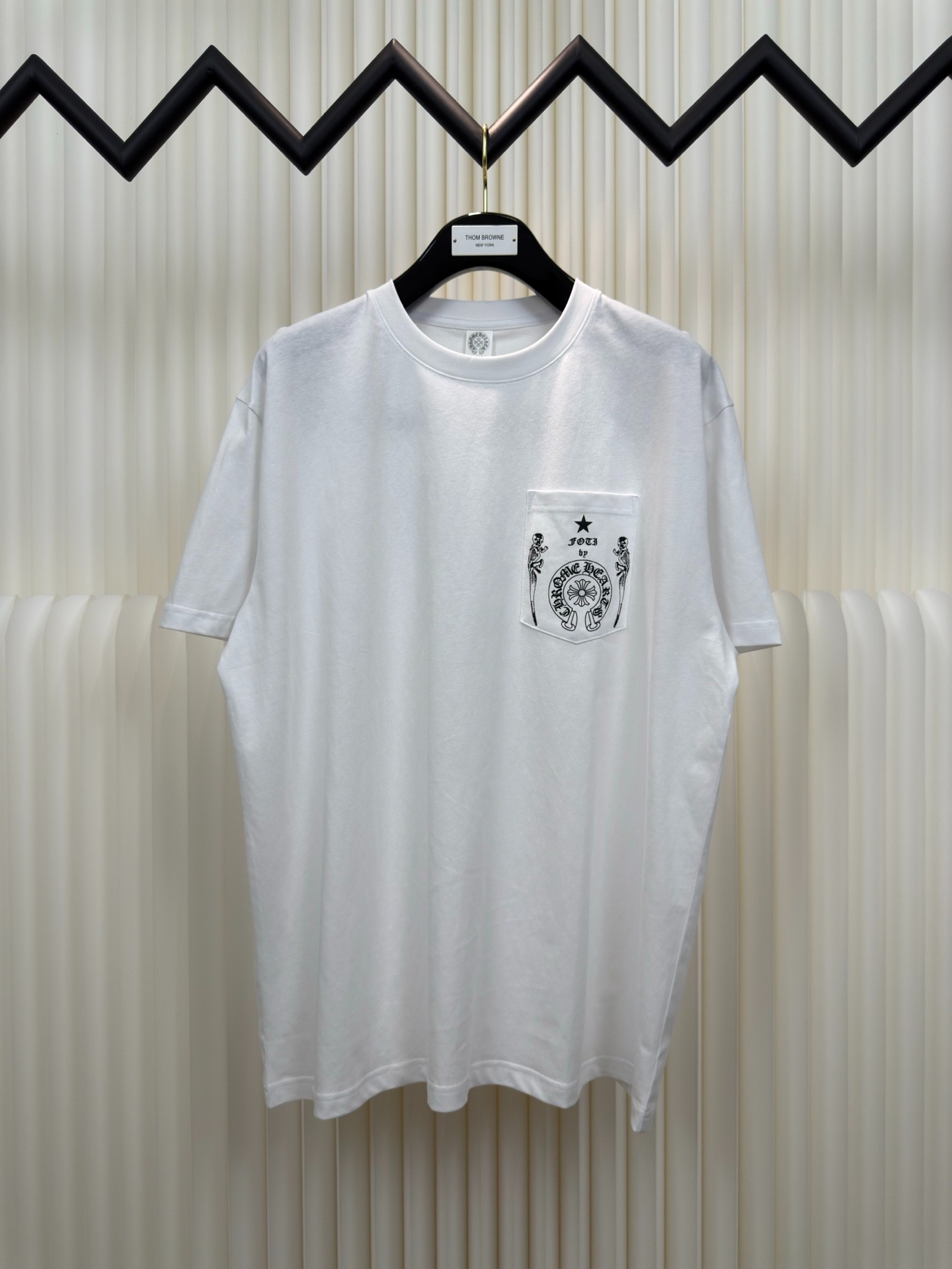 クロムハーツ「Chrome Hearts」 ハンドプリントTシャツ