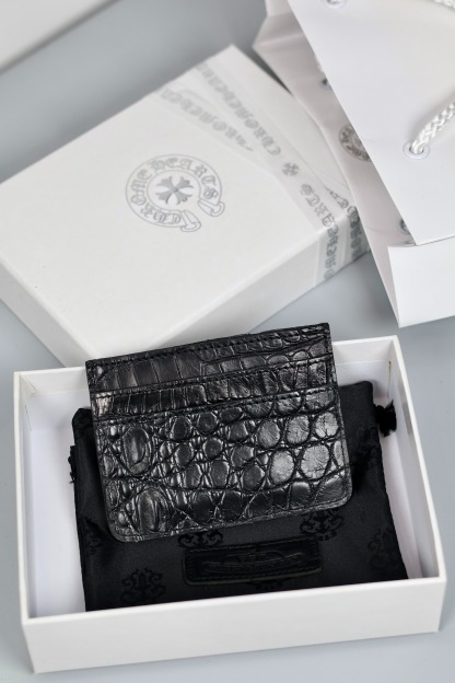 クロムハーツ「Chrome Hearts」クロコダイルレザー カードケース