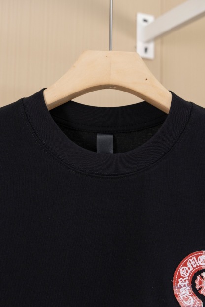 クロムハーツ「Chrome Hearts」サンスクリットホースシュー パッチワークTシャツ