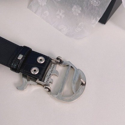 クロムハーツ「Chrome Hearts」アリゲーターエンボス ベルト