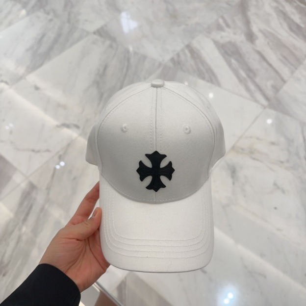 クロムハーツ「Chrome Hearts」ディストレスド スナップバック キャップ