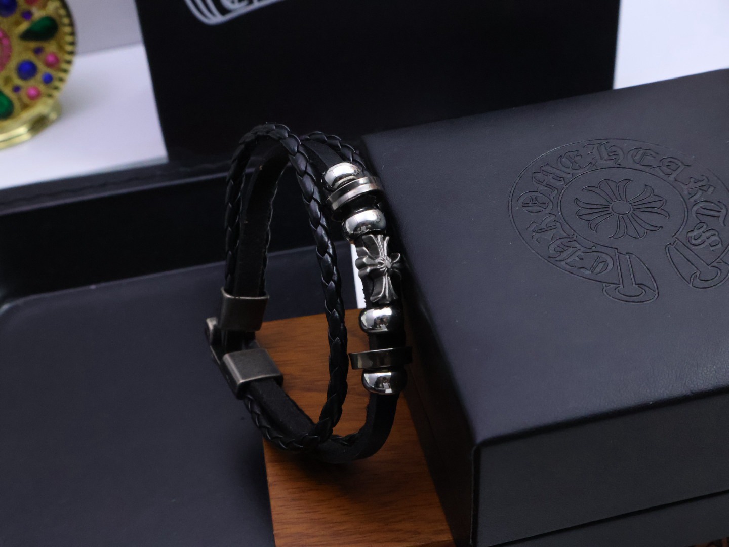 クロムハーツ「Chrome Hearts」クロム ハーツ デュアルG アヴァンギャルド ブレスレット