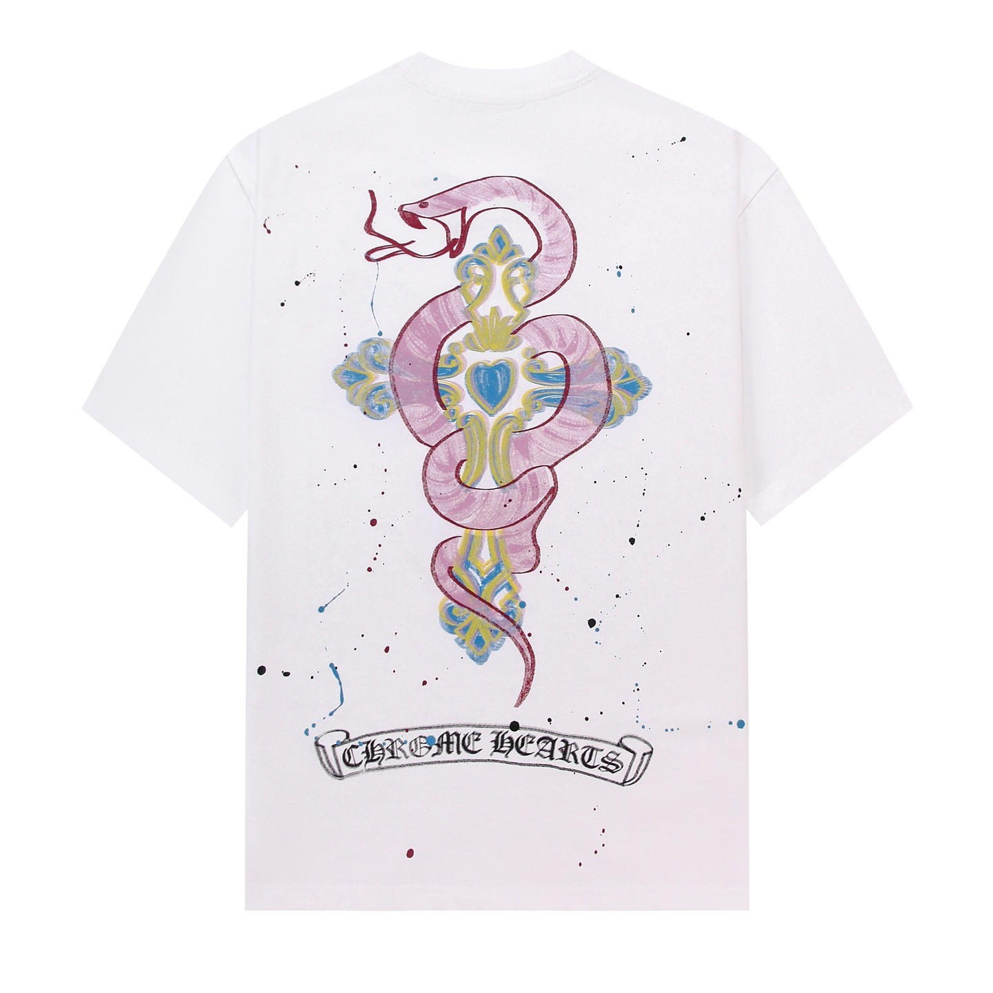 クロムハーツ「Chrome Hearts」スネークイヤーコレクション Tシャツ
