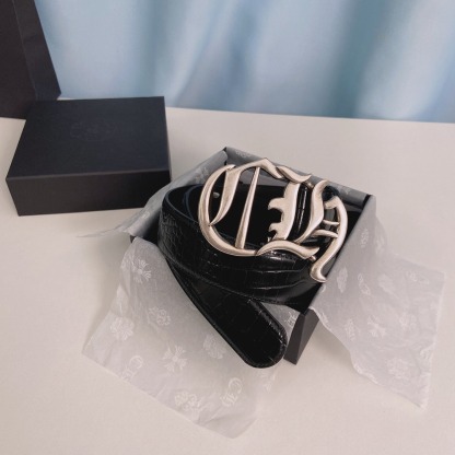 クロムハーツ「Chrome Hearts」アリゲーターエンボス ベルト