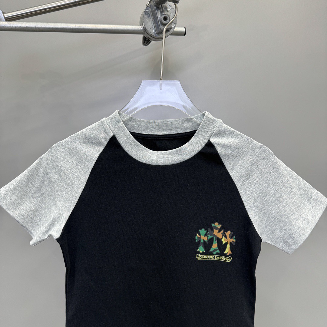 クロムハーツ「Chrome Hearts」カモフラージュプリントTシャツ