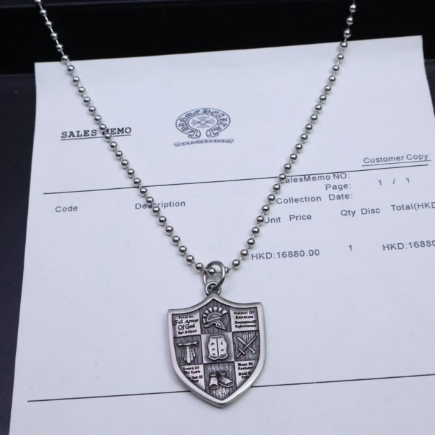 クロムハーツ(𝐂𝐡𝐫𝐨𝐦𝐞 𝐇𝐞𝐚𝐫𝐭)𝐂𝐡𝐫𝐨𝐦𝐞 𝐇𝐞𝐚𝐫𝐭ネックレスですP100