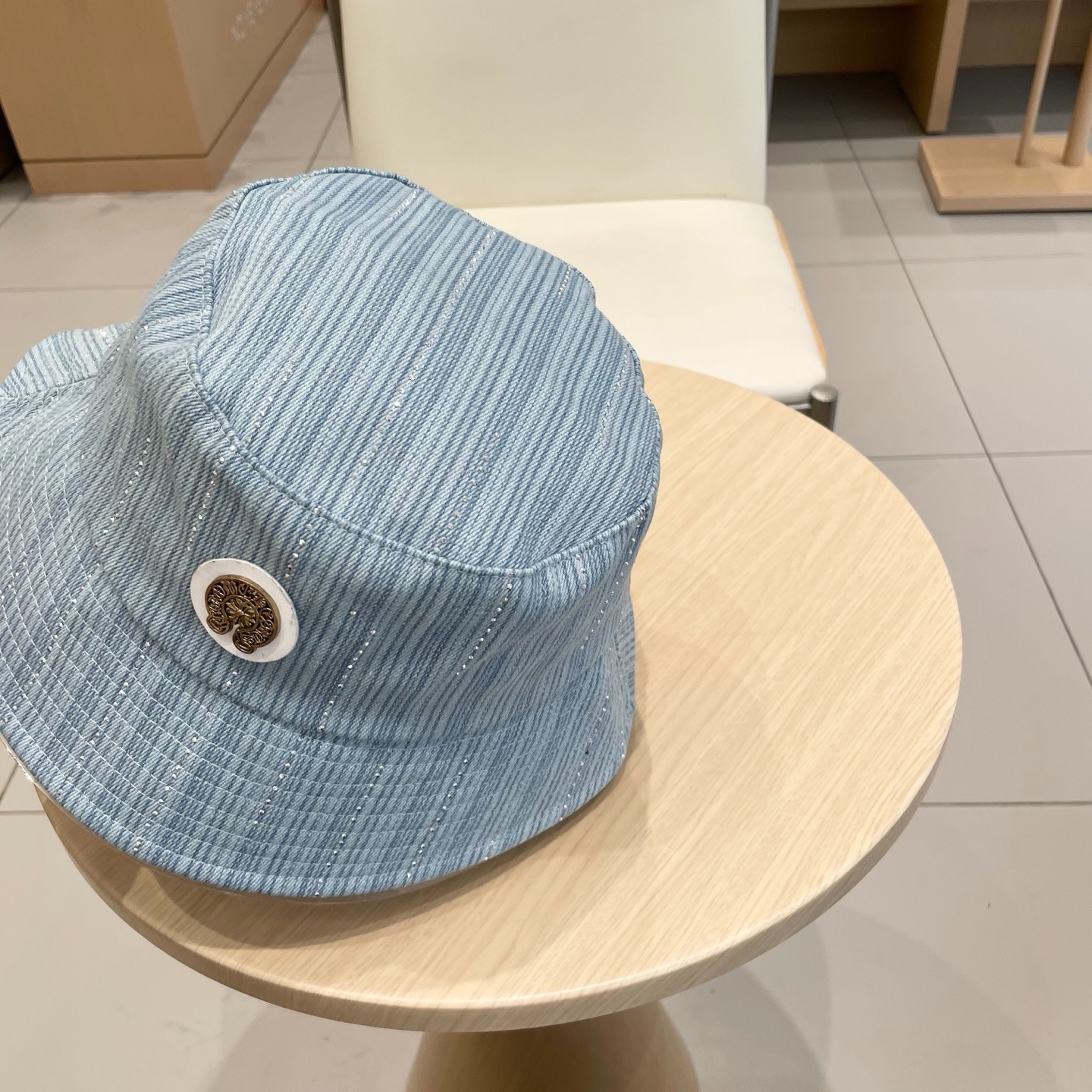 クロムハーツ「Chrome Hearts」クロスエンブレム バケットハット