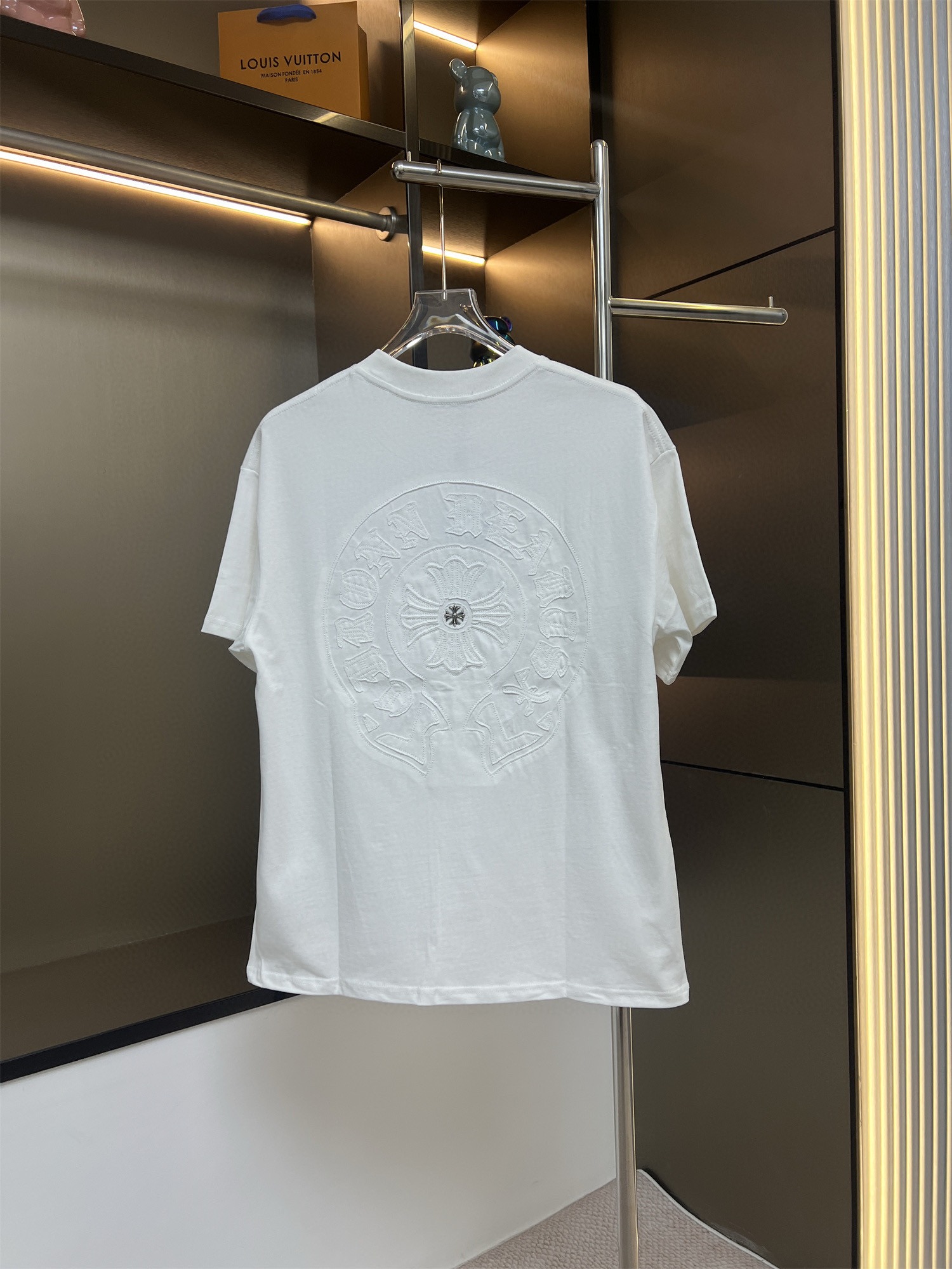 クロムハーツ「Chrome Hearts」レーザーカット クロス プリントTシャツ-ISETAN PRESTIGE CURATED