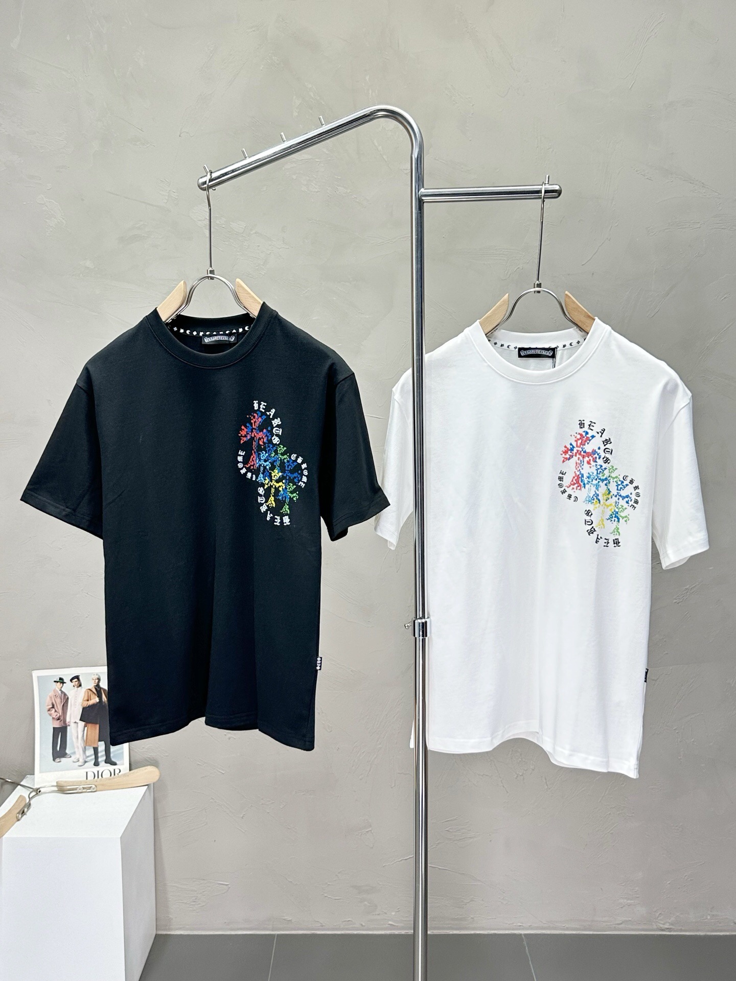 クロムハーツ「Chrome Hearts」プレミアムカスタムTシャツ