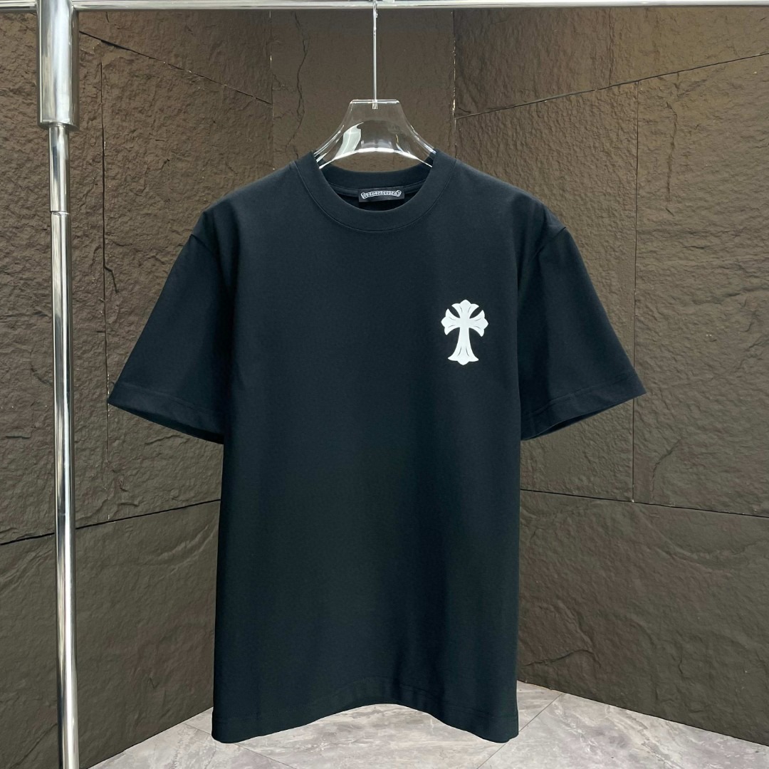クロムハーツ「Chrome Hearts」シリコンロゴTシャツ