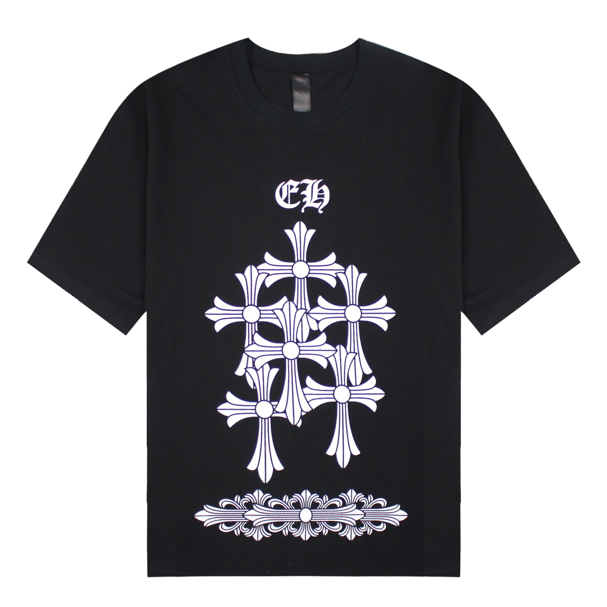 クロムハーツ「Chrome Hearts」クロスプリントTシャツ