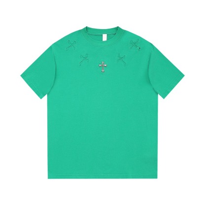 クロムハーツ「Chrome Hearts」プレミアム ウォッシュドTシャツ