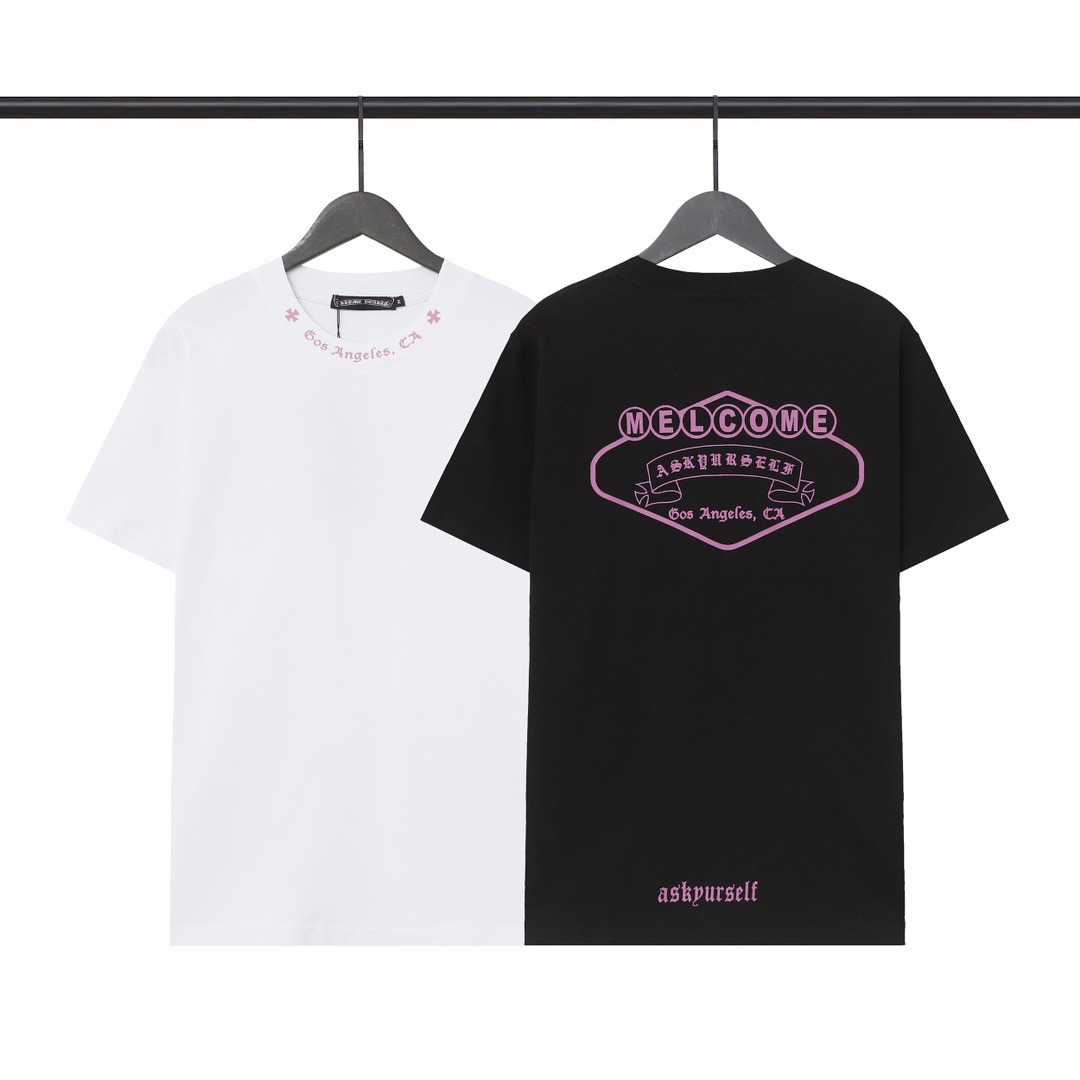 クロムハーツ「Chrome Hearts」サンスクリットバックプリントTシャツ