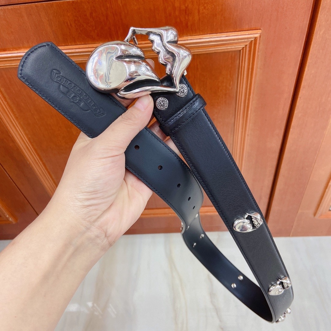 クロムハーツ「Chrome Hearts」 ヘキサグラム スター ベルト