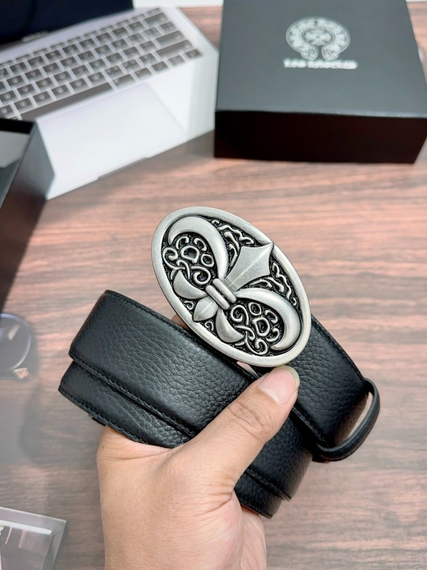 クロムハーツ「Chrome Hearts」スムースレザー ベルト