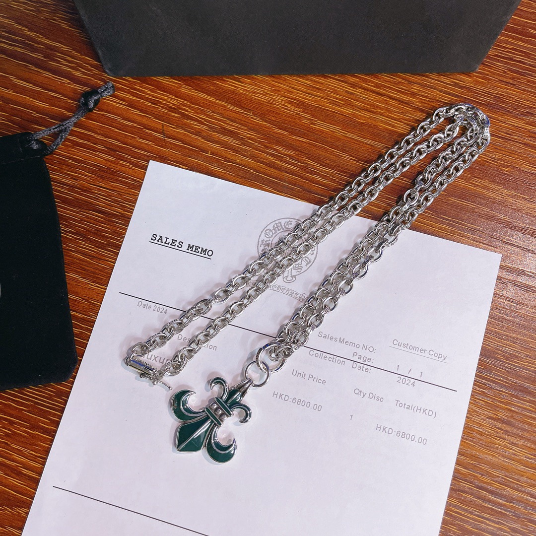 クロムハーツ「Chrome Hearts」エターナルハート ネックレス