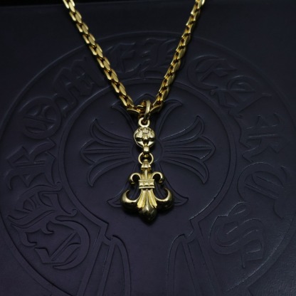 クロムハーツ「Chrome Hearts」クラシッククロスペンダントネックレス