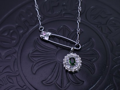 クロムハーツ「Chrome Hearts」ゴシッククロス＆フルール マルチスタイルペンダント