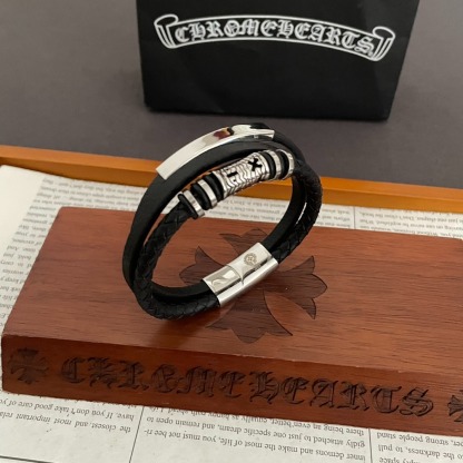 クロムハーツ「Chrome Hearts」ビンテージダブルリング ブレスレット