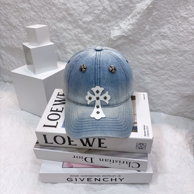 クロムハーツ「Chrome Hearts」デニム ベースボールキャップ