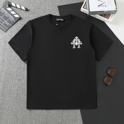 クロムハーツ「Chrome Hearts」ミニマルロゴTシャツ
