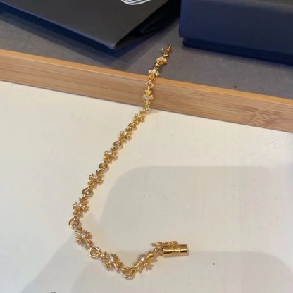 クロムハーツ (Chrome Hearts)クロム ハーツ ゴールド ダイヤモンド ブレスレット