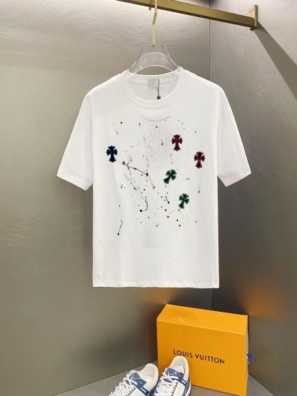 クロムハーツ「Chrome Hearts」プレミアムクルーネックTシャツ