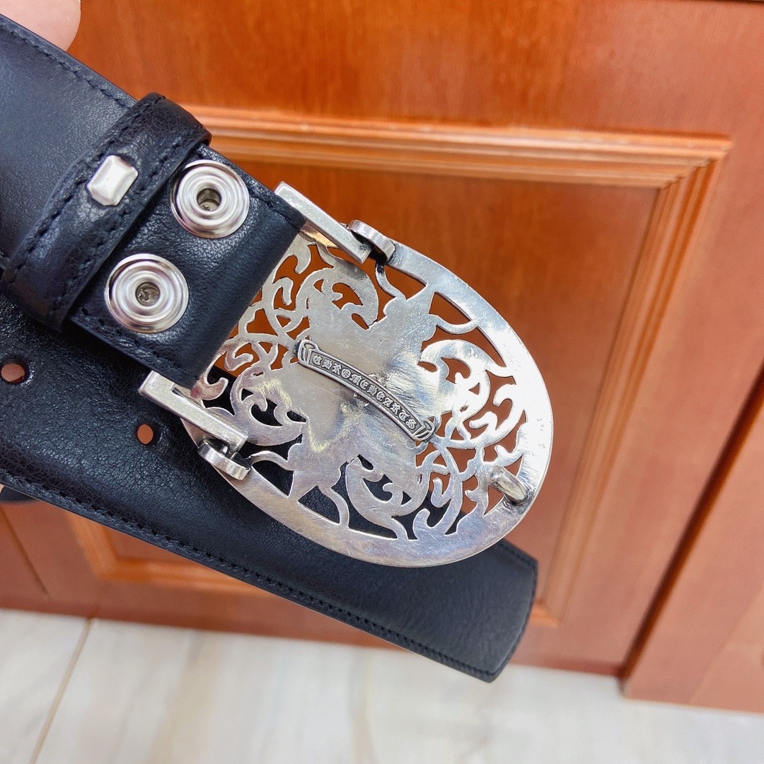 クロムハーツ「Chrome Hearts」 ヘキサグラム スター ベルト