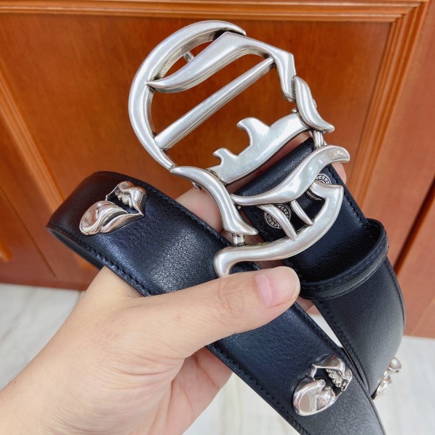 クロムハーツ「Chrome Hearts」ヘキサグラム スター ベルト