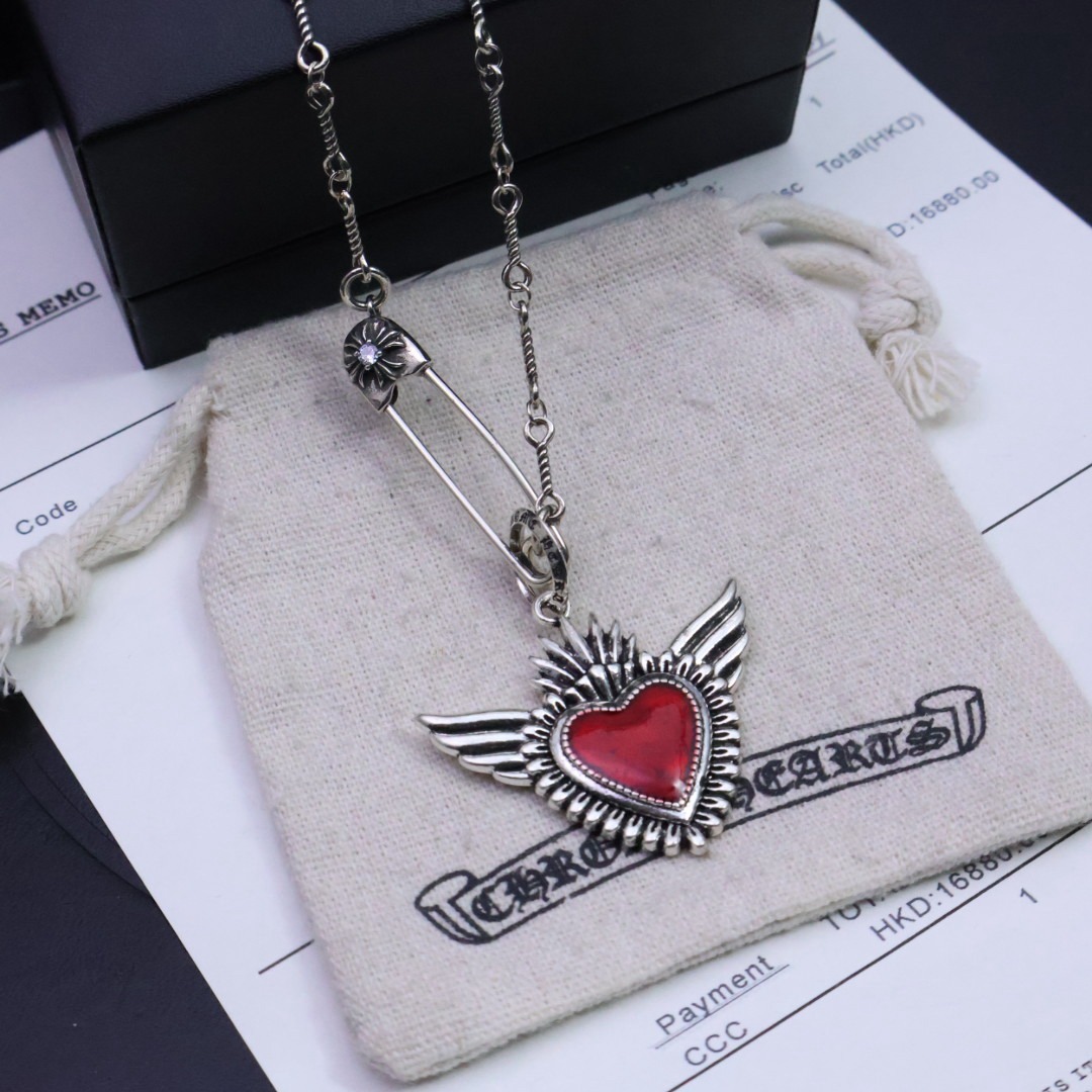 クロムハーツ「Chrome Hearts」エターナルハート ネックレス