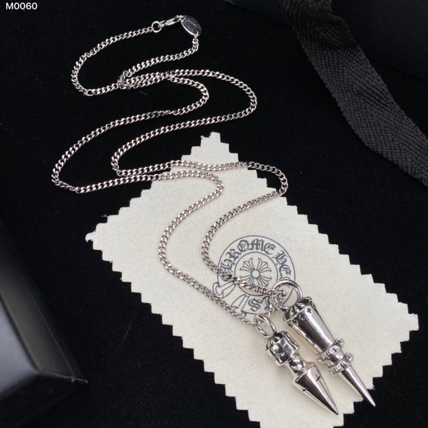 クロムハーツ「Chrome Hearts」 ダブルバレット ペンダントネックレス