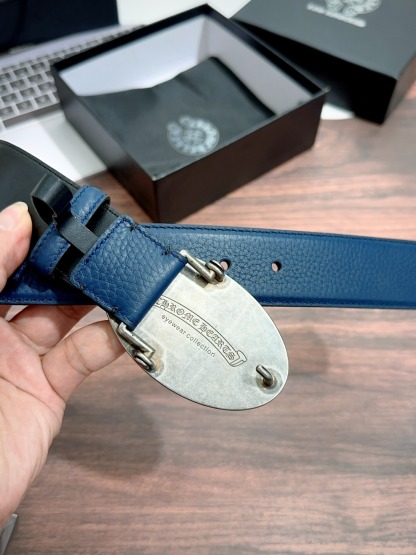 クロムハーツ「Chrome Hearts」スムースレザー ベルト