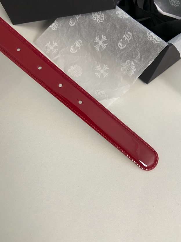 クロムハーツ「Chrome Hearts」 ミニ スターモチーフ デタッチャブルベルト 2.5cm