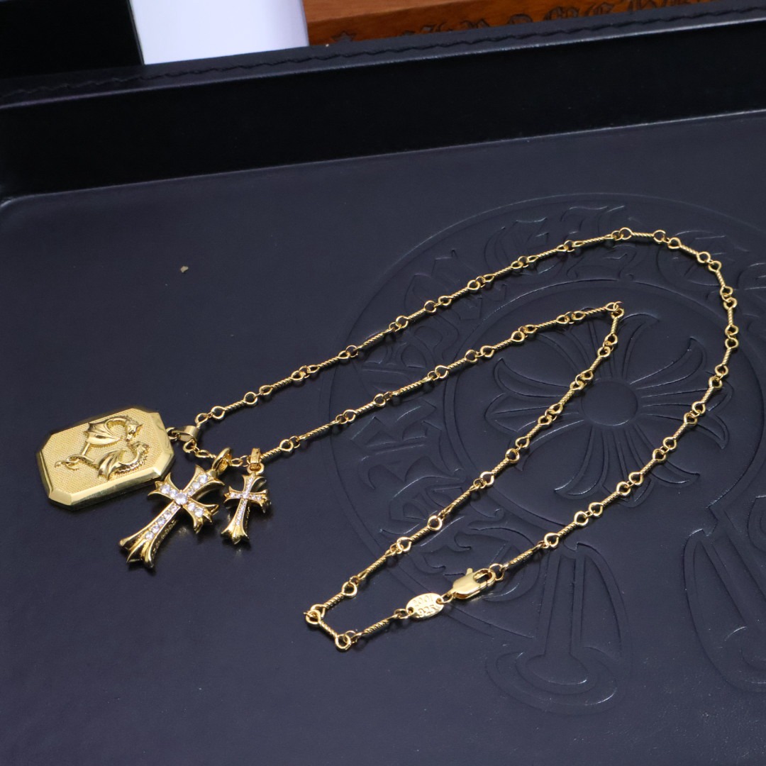 クロムハーツネックレスですP130