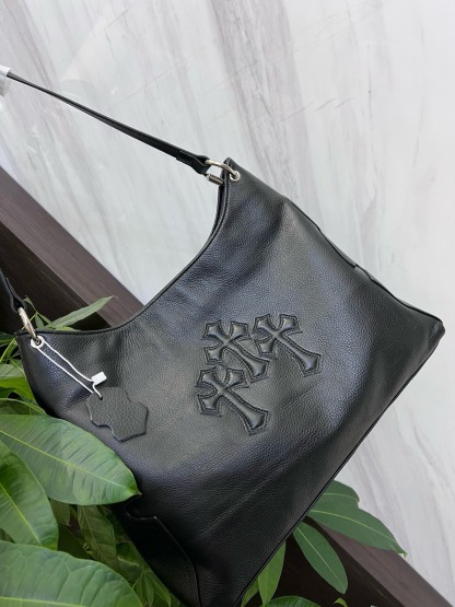 クロムハーツ「Chrome Hearts」 トートバッグ クロスモチーフ 33×24cm