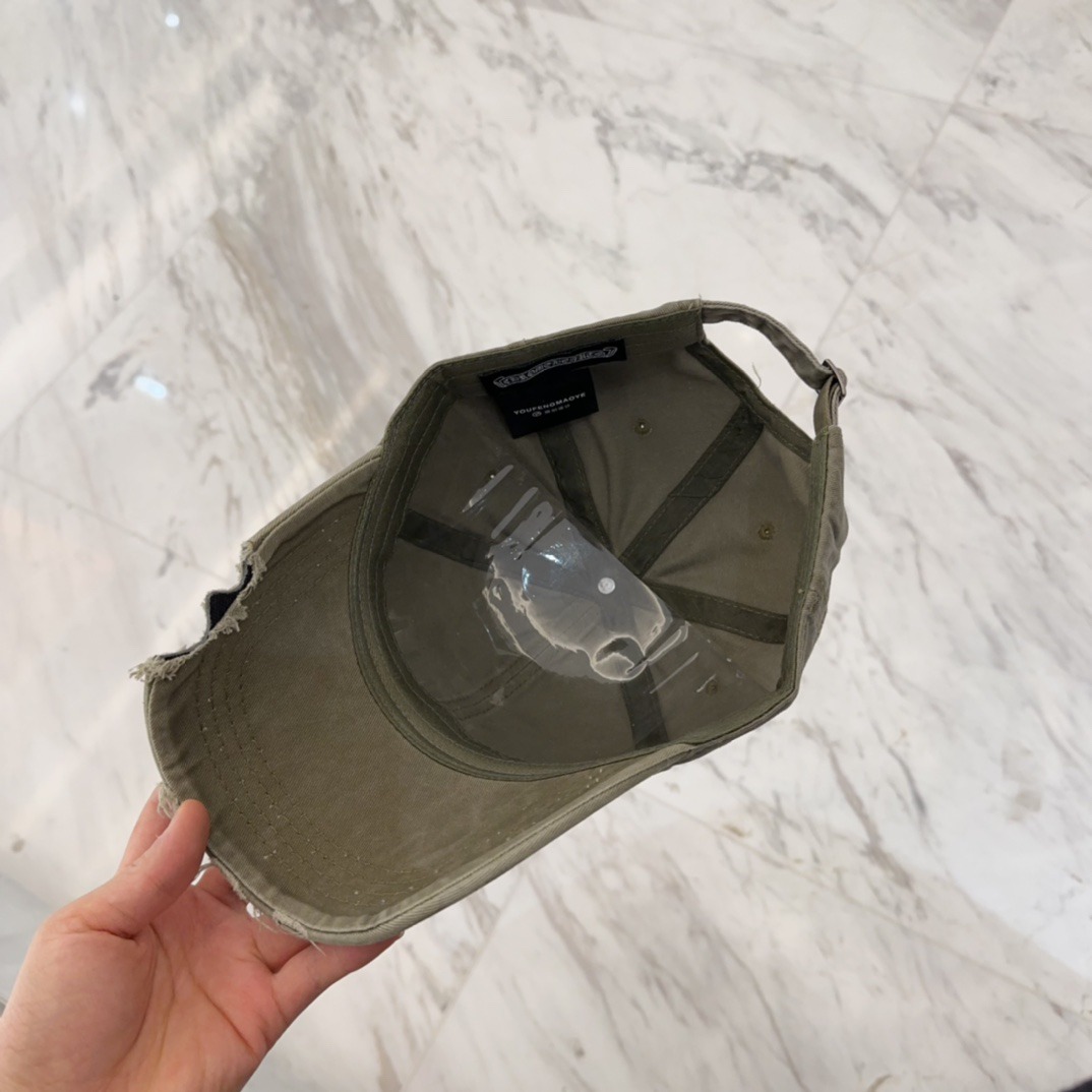 クロムハーツ「Chrome Hearts」ディストレスド キャップ