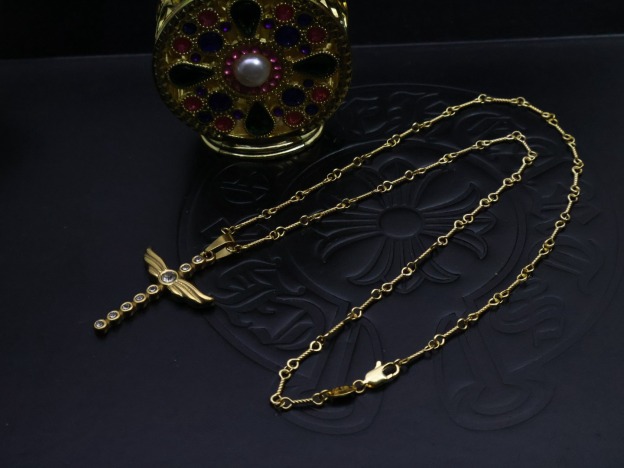 クロムハーツ「Chrome Hearts」アイコニッククロス ネックレス