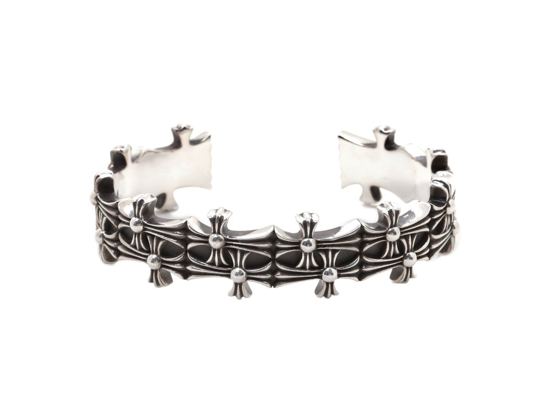 クロムハーツ「Chrome Hearts」クロム・ハーツ マルチクロス ブレスレット アクセサリー
