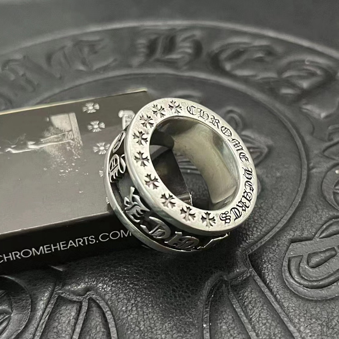 クロムハーツ （Chrome Hearts）スピンリング（ハイエンド版・サイズ8-11）