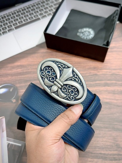 クロムハーツ「Chrome Hearts」スムースレザー ベルト