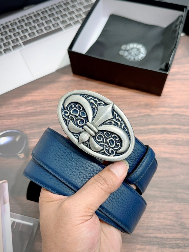 クロムハーツ「Chrome Hearts」スムースレザー ベルト