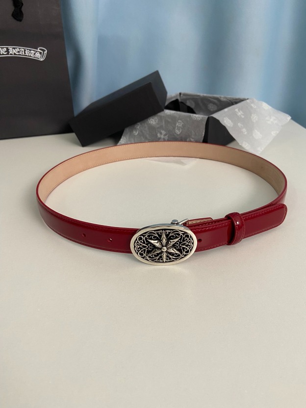 クロムハーツ「Chrome Hearts」 ミニ スターモチーフ デタッチャブルベルト 2.5cm