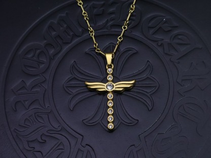 クロムハーツ「Chrome Hearts」アイコニッククロス ネックレス