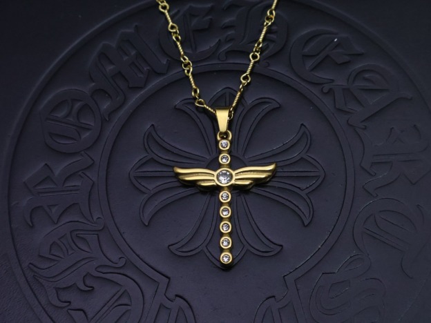 クロムハーツ「Chrome Hearts」アイコニッククロス ネックレス