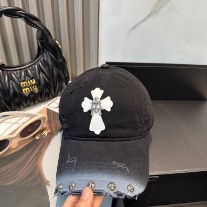 クロムハーツ「Chrome Hearts」クロスエンブレム スナップバック