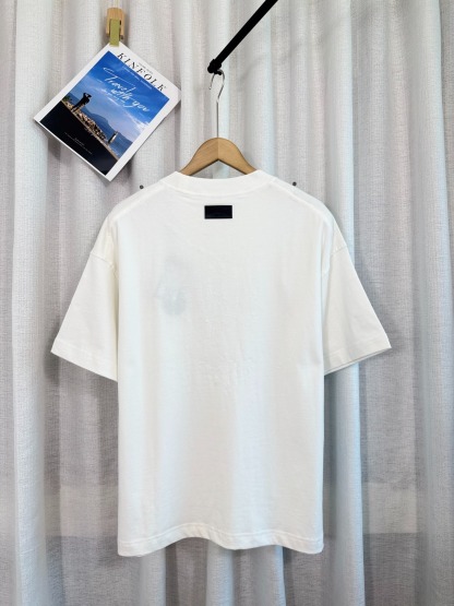 クロムハーツ「Chrome Hearts」ホースシュー＆クロス パールプリント Tシャツ