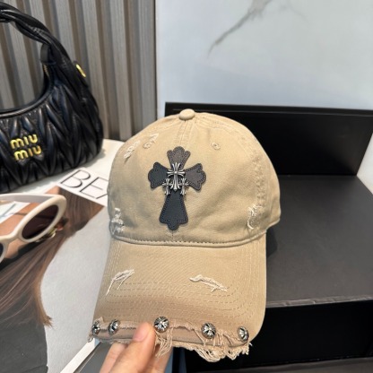 クロムハーツ「Chrome Hearts」クロスエンブレム スナップバック