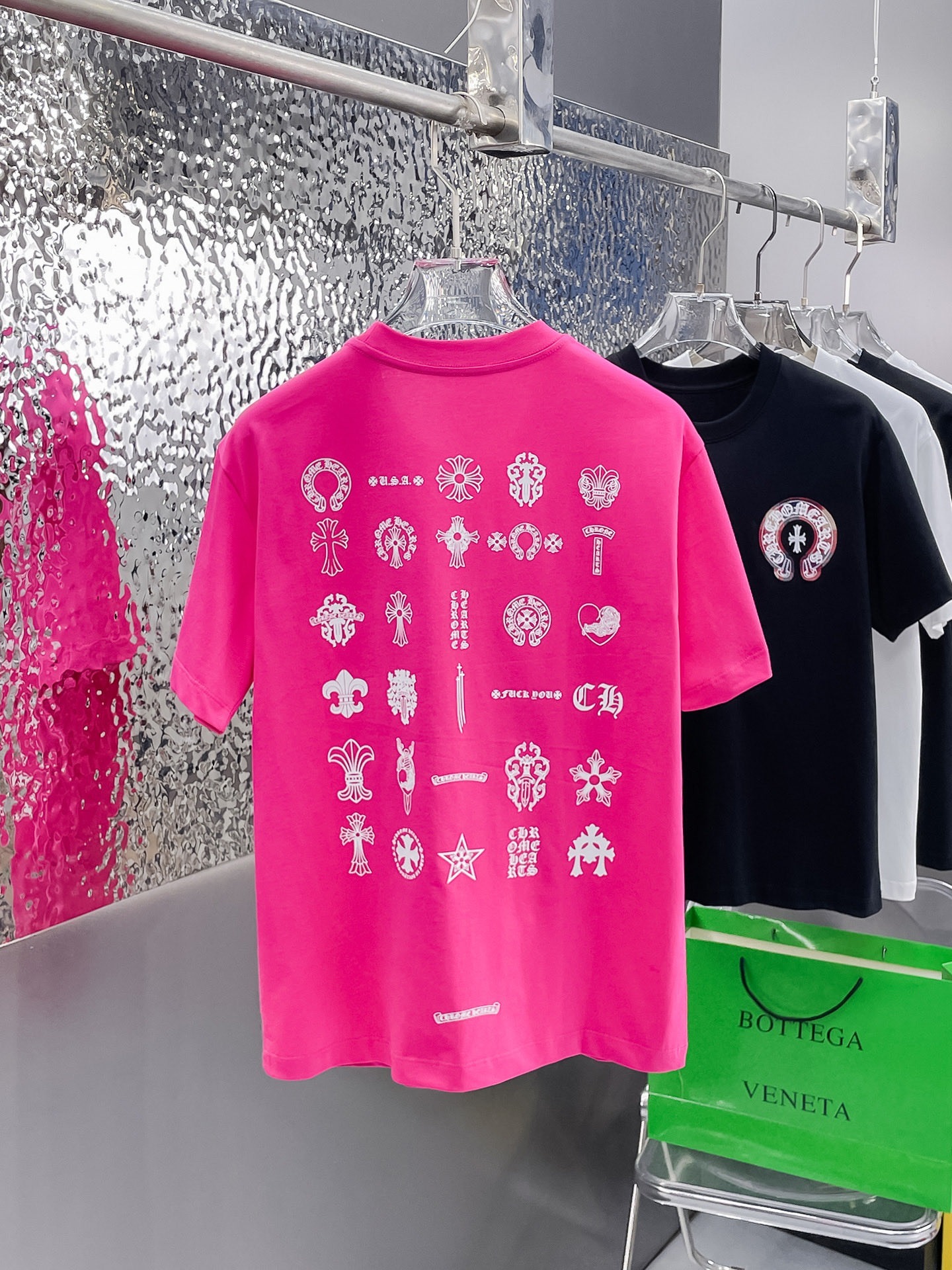 クロムハーツ「Chrome Hearts」テックコットン シグネチャーTシャツ