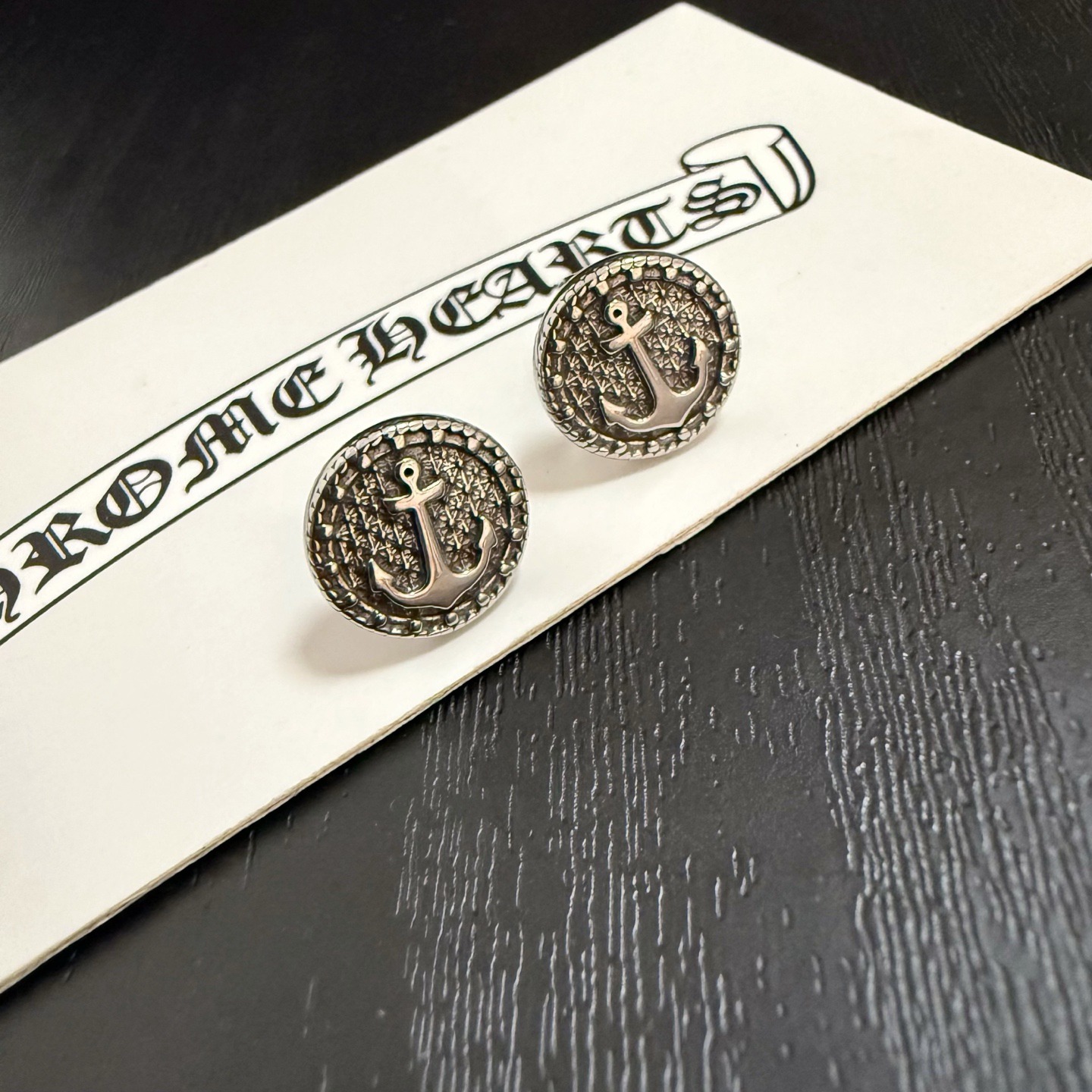 クロムハーツ「Chrome Hearts」クロムハーツ ヴィンテージスカルピアス S925 ユニセックス ピアス